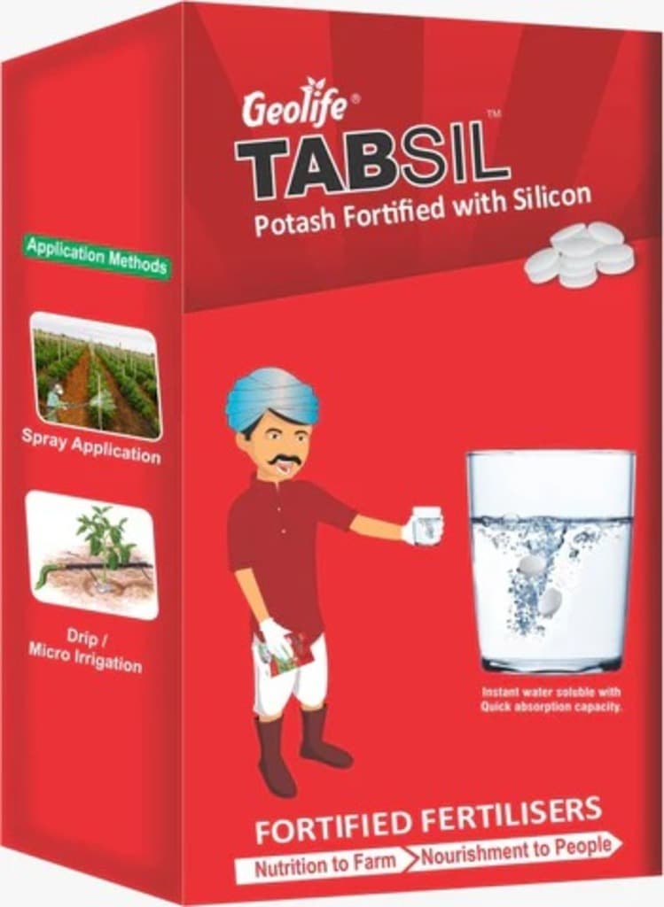 Geolife Tabsil Potash Fortified with Silicon Plant Defence Booster