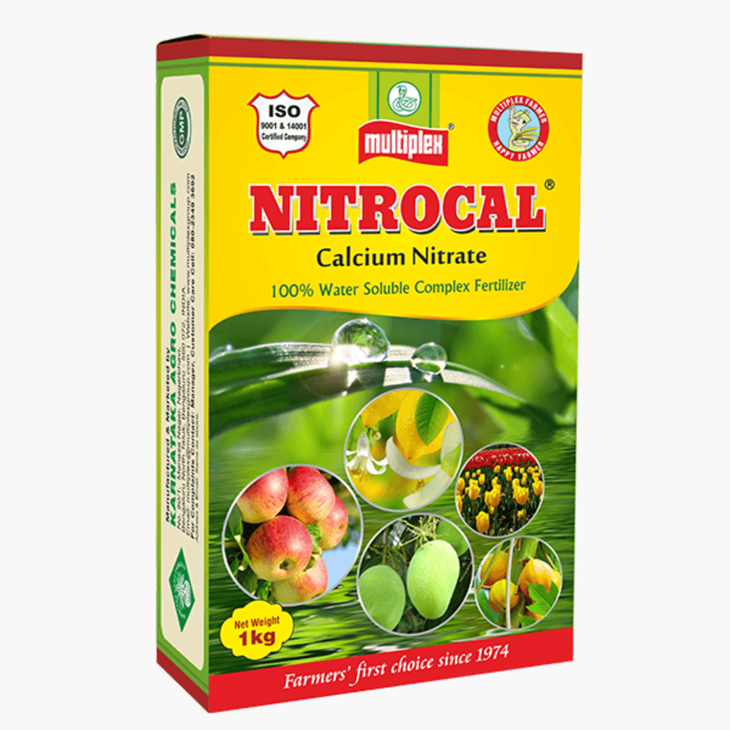 Nitrocal (Calcium Nitrate) Water Soluble Fertilizer for Fruit Quality