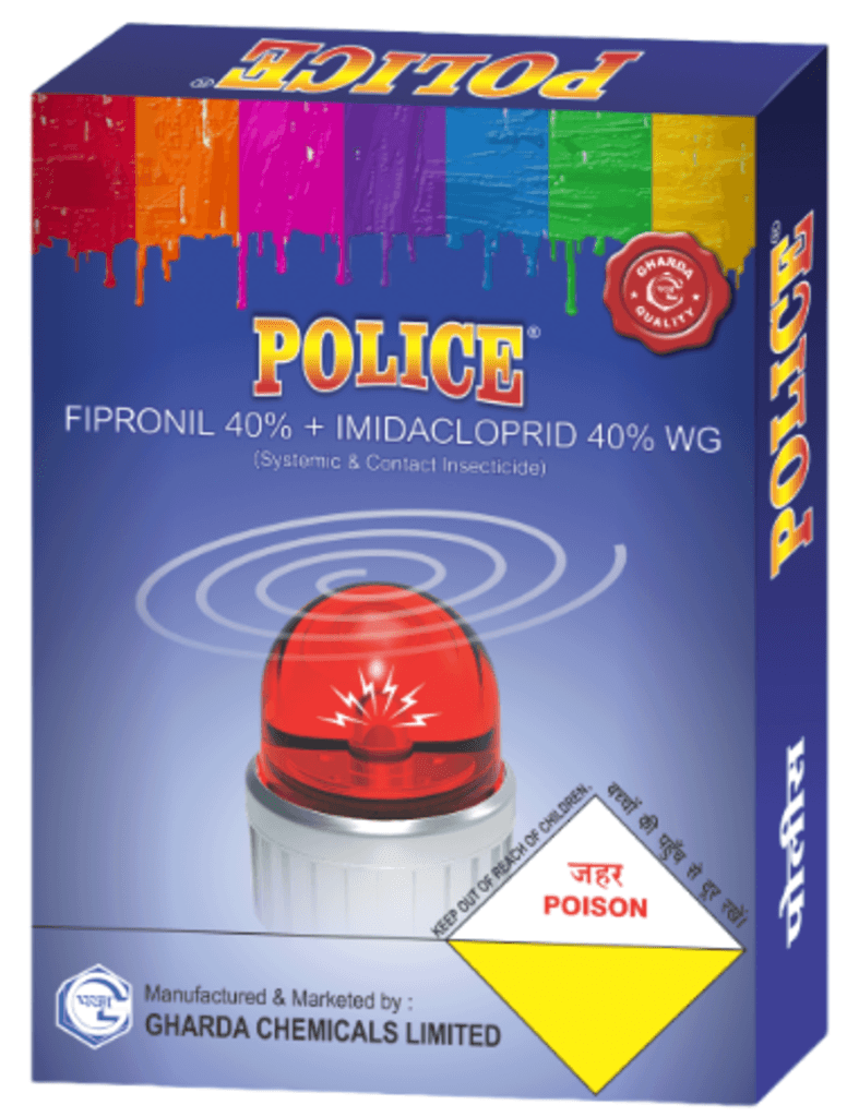 Police (Fipronil 40% and Imidacloprid 40% WG) Systemic & Contact Insecticide