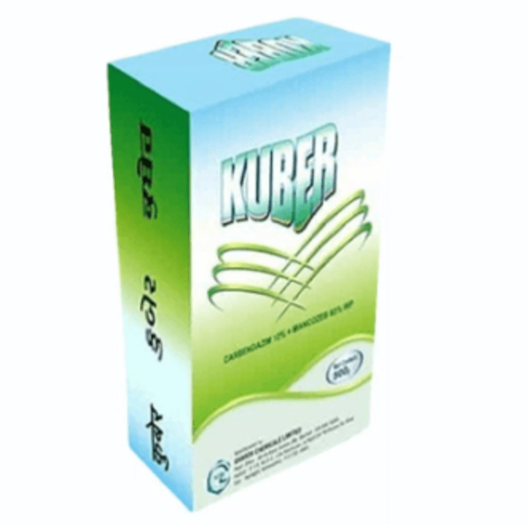 Kuber (Carbendazim 12% and Mancozeb 63% WP) Broad Spectrum Fungicide
