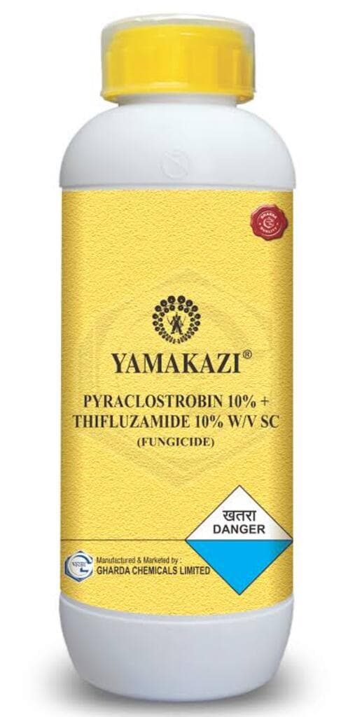 Yamakazi (Pyraclostrobin 10% + Thifluzamide10% SC) Fungicide