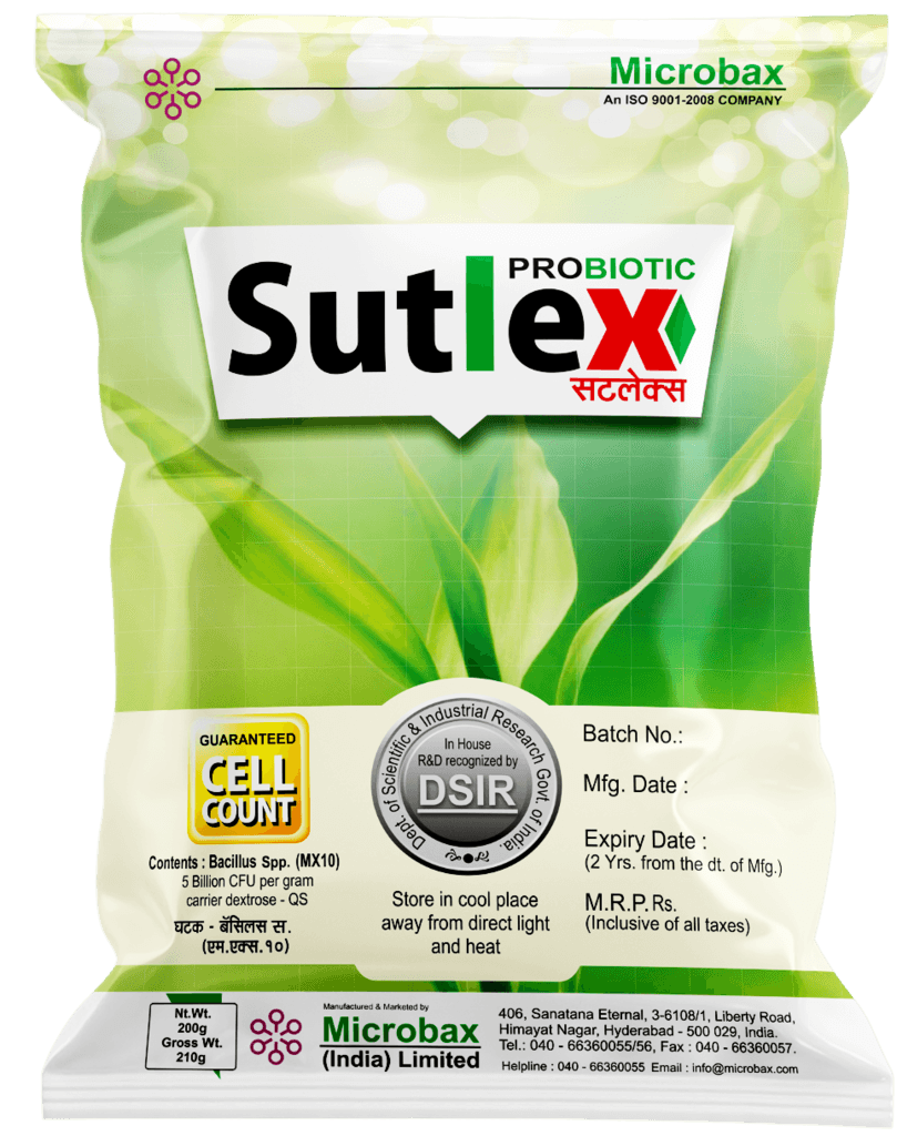 Sutlex (Bacillus Subtilis) - Bio Fungicide & Bactericide