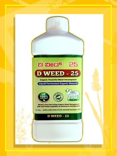 D WEED-25 Liquid Organic Weedicide